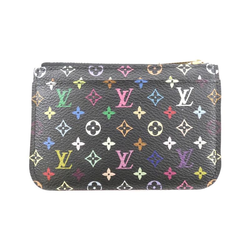 Louis Vuitton Multicolor Pochette Cles M93735 Coin & Key Case