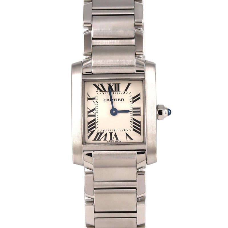 Cartier Tank Française Sm W51008q3 SS Quartz