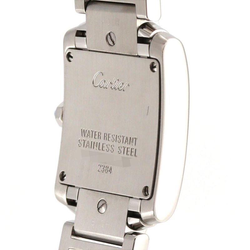 Cartier Tank Française Sm W51008q3 SS Quartz
