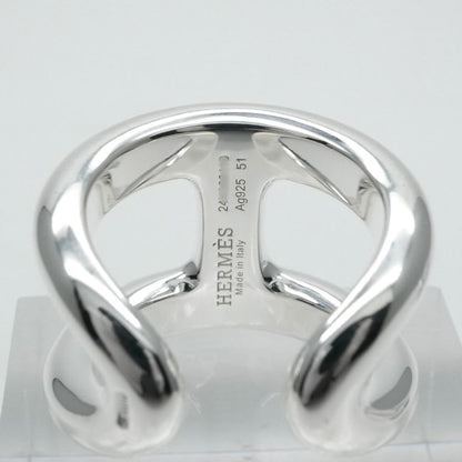 Hermes Osmozu Ring AG 925 Silver Chaine