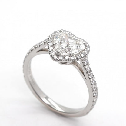 Tiffany & Co Heart Shape Engagement Ring