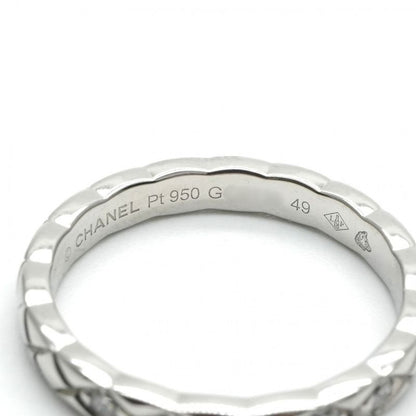 Chanel Coco Crush Coco Crush John Parisian Coco Crush Ring Pt950 Silver Diamond