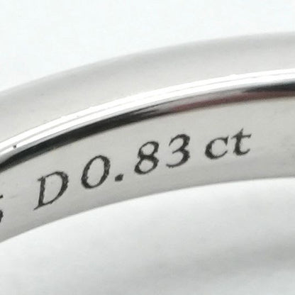 Tiffany & Co Round Brilliant Cut Diamond Platinum Band