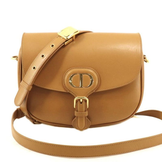 Christian DIOR Bobby Bag Medium DIOR Bobby Bag Shoulder Bag Box Calfskin Brown