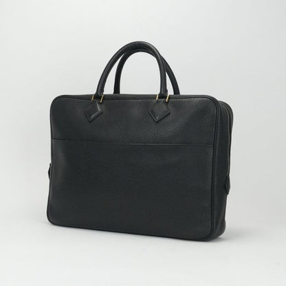 Hermes Plume Dog 38 Plume Dog 38 Bag Tote Bag Fjord Noir Black Gold Hardware