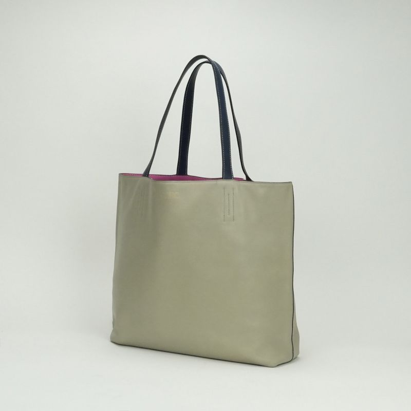 Hermes Double Sens 45 Double Sens 45 Bag Tote Bag Taurillon Clemence Rosepurple