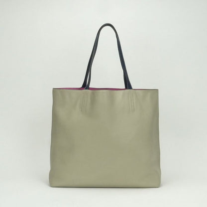 Hermes Double Sens 45 Double Sens 45 Bag Tote Bag Taurillon Clemence Rosepurple