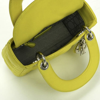 Christian DIOR Small LADY DIOR Cannage Bag Mini Bag Tote Bag Shoulder Bag