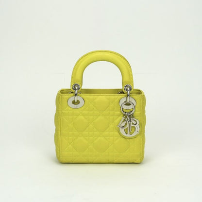 Christian DIOR Small LADY DIOR Cannage Bag Mini Bag Tote Bag Shoulder Bag