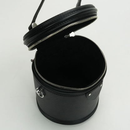 Louis Vuitton Cannes Bag Tote Bag Shoulder Bag Epi Leather Black Silver
