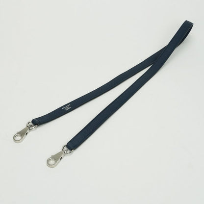 Hermes Shoulder Strap Togo Bleu Obscur Navy Blue Silver