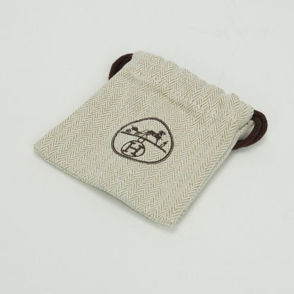 Hermes Shoulder Strap Togo Bleu Obscur Navy Blue Silver