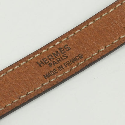 Hermes Shoulder Strap Pigskin Gold Brown Hardware