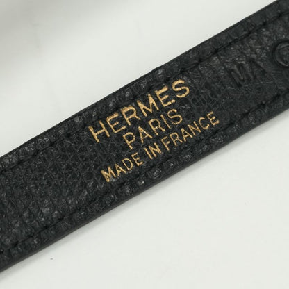 Hermes Shoulder Strap Others Courchevel Noir Black