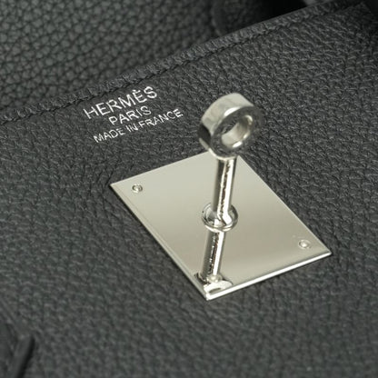 Hermes Birkin 40 Birkin 40 Bag Tote Bag Togo Noir Black Silver Hardware