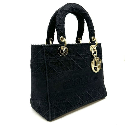 Christian DIOR All Lady D-lite Medium Dior Or Lady D-lite Medium Bag Cannage