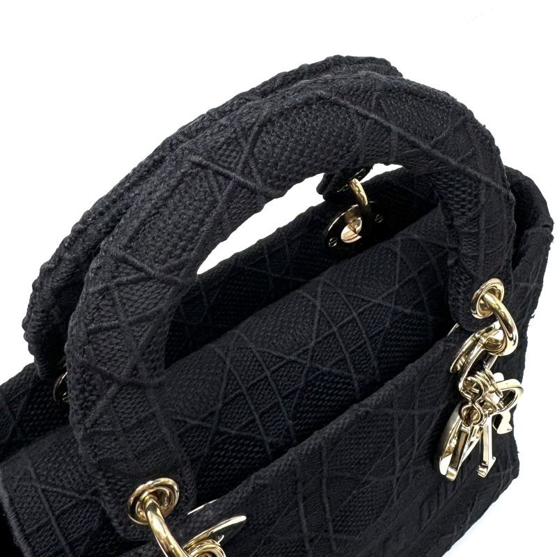 Christian DIOR All Lady D-lite Medium Dior Or Lady D-lite Medium Bag Cannage