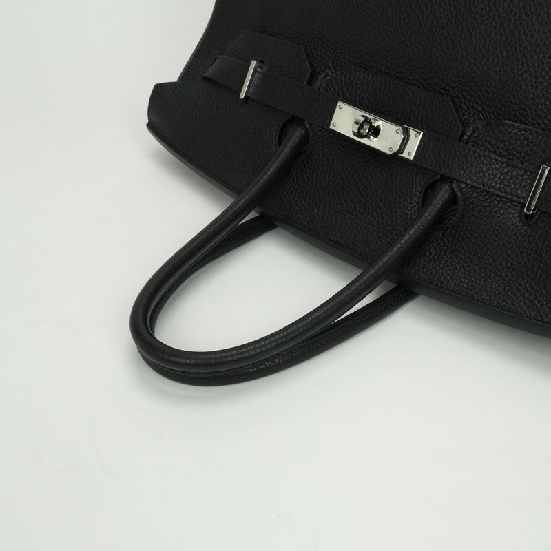 Hermes Birkin 35 Birkin 35 Bag Tote Bag Taurillon Clemence Noir Black Noir