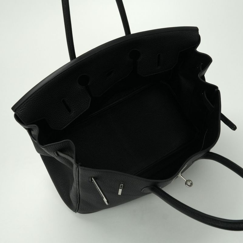 Hermes Birkin 35 Birkin 35 Bag Tote Bag Taurillon Clemence Noir Black Noir