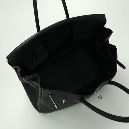 Hermes Birkin 35 Birkin 35 Bag Tote Bag Taurillon Clemence Noir Black Noir