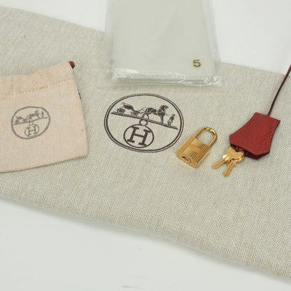 Hermes Birkin 40 Birkin 40 Bag Tote Bag Togo Vermilion Red Gold Hardware Handbag