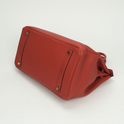 Hermes Birkin 35 Birkin 35 Bag Tote Bag Togo Vermillion Red Gold Hardware