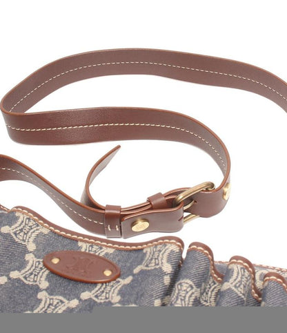 Celine Shoulder Bag Crossbody Denim Macadam Women's Celine