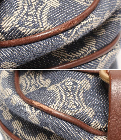 Celine Shoulder Bag Crossbody Denim Macadam Women's Celine