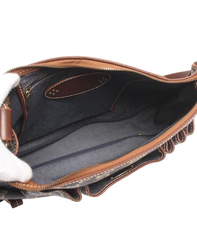 Celine Shoulder Bag Crossbody Denim Macadam Women's Celine