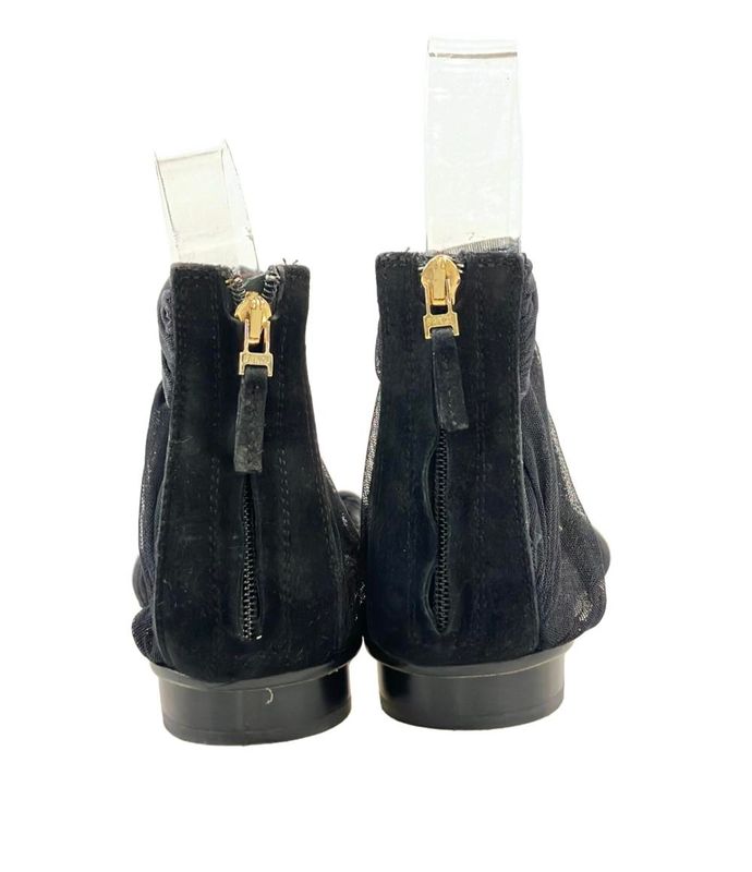 Fendi Ankle Strap Sandals Flat Women's SIZE 37 (24cm (9.45in)) Fendi