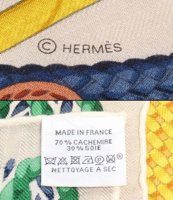 Hermes Scarf Carre 140 Carre Geant Dressage Tressage Women's Hermes