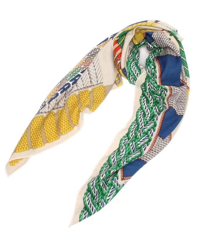 Hermes Scarf Carre 140 Carre Geant Dressage Tressage Women's Hermes