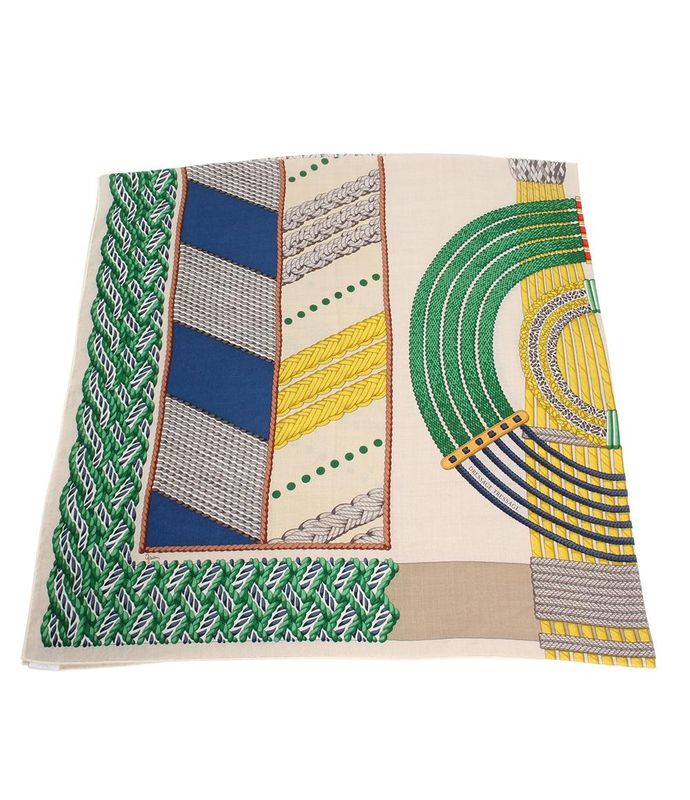 Hermes Scarf Carre 140 Carre Geant Dressage Tressage Women's Hermes