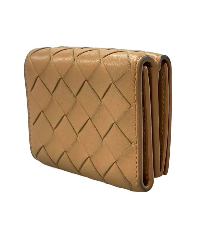 Bottega Veneta Trifold Wallet Intrecciato Women's Bottega Veneta