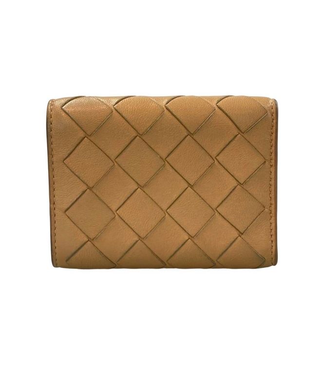 Bottega Veneta Trifold Wallet Intrecciato Women's Bottega Veneta