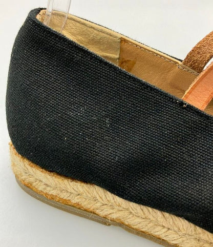 Hermes Flat Shoes Ankle Strap Espadrilles Women's SIZE 37 (24cm (9.45in)) Hermes