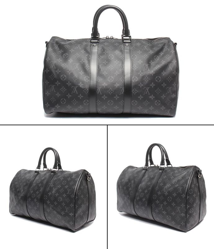 Louis Vuitton 2WAY Boston Bag Shoulder Bag Crossbody Keepall Bandouliere 45