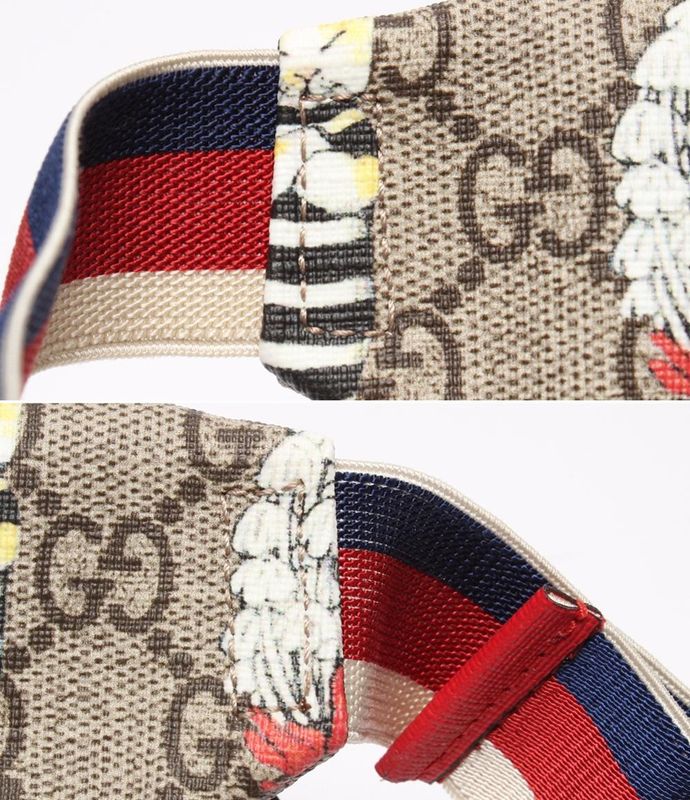 Gucci Waist Pouch Waist Bag Hip Bag GG Supreme Children X Yuko Higuchi 502095