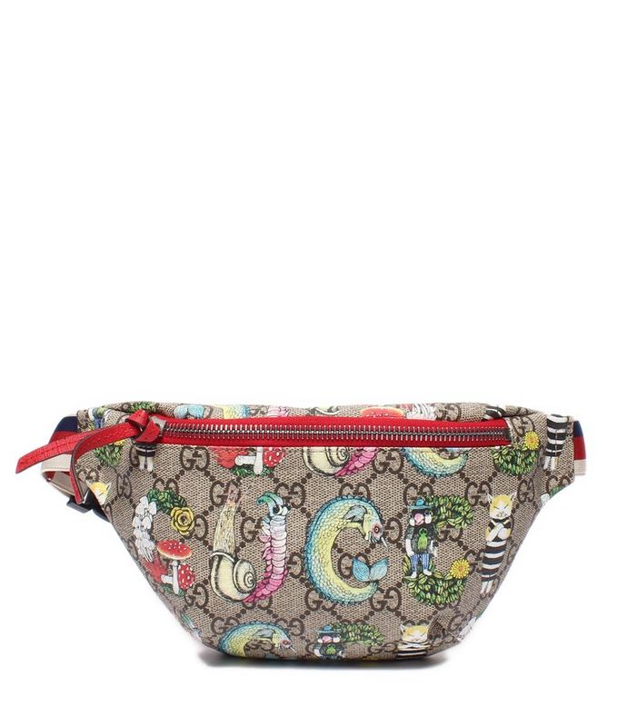 Gucci Waist Pouch Waist Bag Hip Bag GG Supreme Children X Yuko Higuchi 502095
