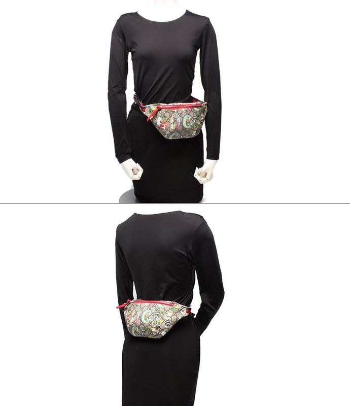 Gucci Waist Pouch Waist Bag Hip Bag GG Supreme Children X Yuko Higuchi 502095