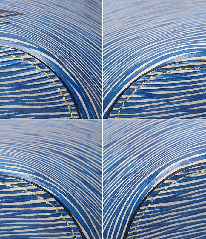 Louis Vuitton Tote Bag Shoulder Neverfull MM Epi Denim M51053 Women Men Louis