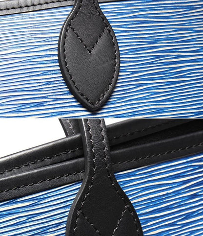 Louis Vuitton Tote Bag Shoulder Neverfull MM Epi Denim M51053 Women Men Louis