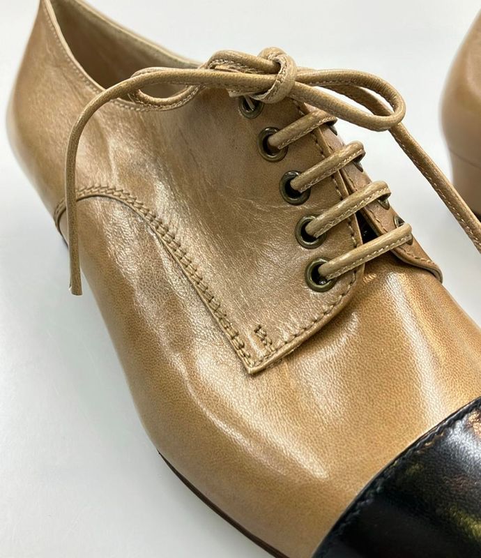 Chanel Loafers Bicolor Women's SIZE 36 1 2 (23.5cm (9.25in)) Chanel