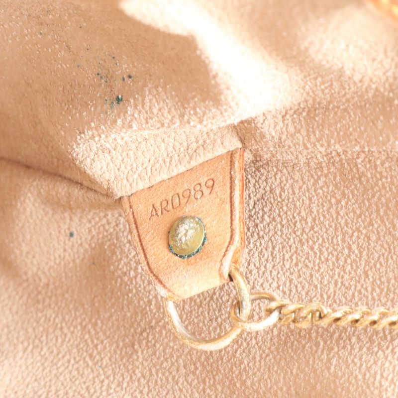 Louis Vuitton Monogram Bucket GM M42236 Leather Tote Bag Shoulder Brown A4