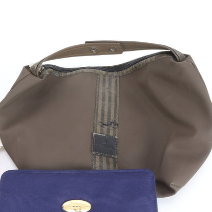 Summary 6-Piece Set Louis Vuitton Fendi Dior Summary Pecan Leather Clutch Bag