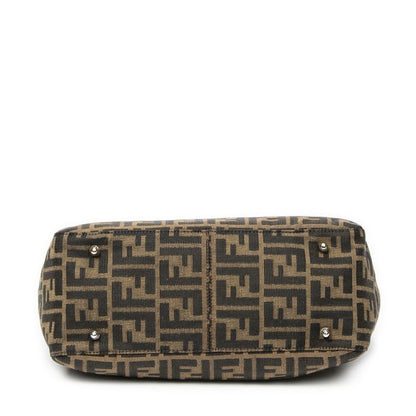 Fendi Small FF Open Tote Brown Zucca Canvas