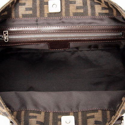 Fendi Small FF Open Tote Brown Zucca Canvas