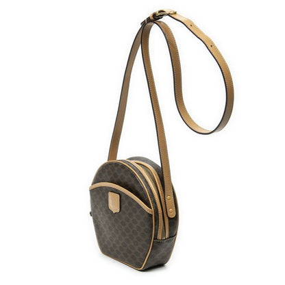 Celine Brown Beige Macadam PVC Canvas