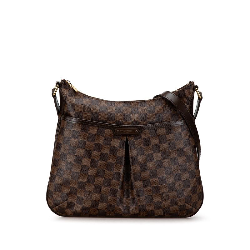 Louis Vuitton Damier Bloomsbury PM Crossbody Shoulder Bag N42251 Brown PVC