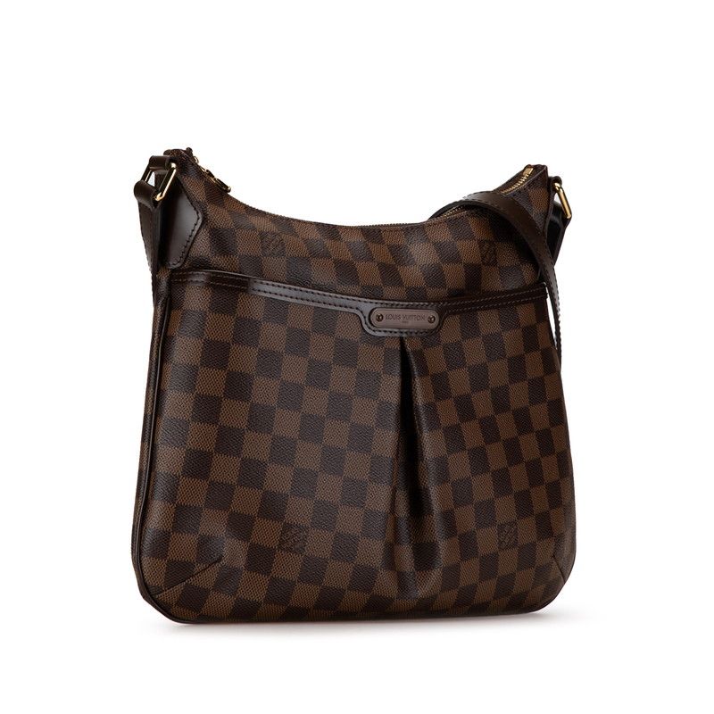 Louis Vuitton Damier Bloomsbury PM Crossbody Shoulder Bag N42251 Brown PVC